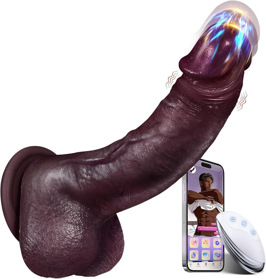 Thrusting Dildo Vibrator